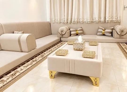 مفروشات عامه من الكنب والجلسات الخليجيه
